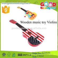 2015 Bom brinquedos de madeira New Design Lovely Baby Guitar Toy de madeira de música